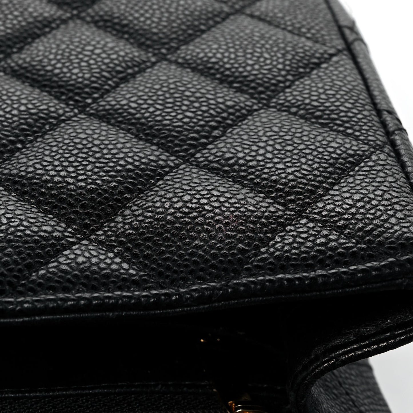 Caviar Quilted Maxi Single Flap Black