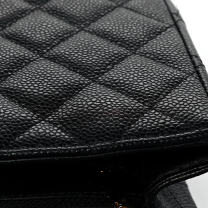 Chanel Caviar Quilted Maxi Single Flap Black 10 of 14