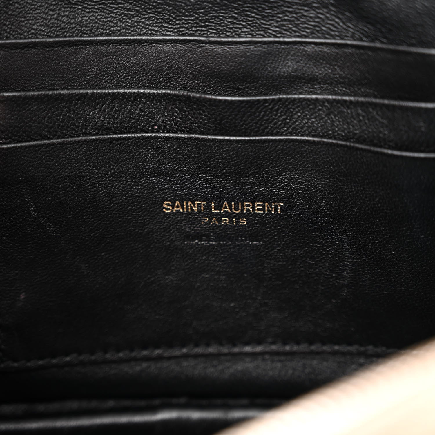 Saint Laurent Grain De Poudre Matelasse Monogram Mini Lou Camera Bag Dark Beige 6 of 11