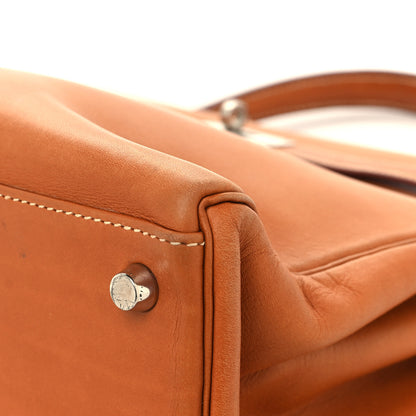 Hermes Natural Barenia Kelly Retourne 32 Fauve 10 of 14