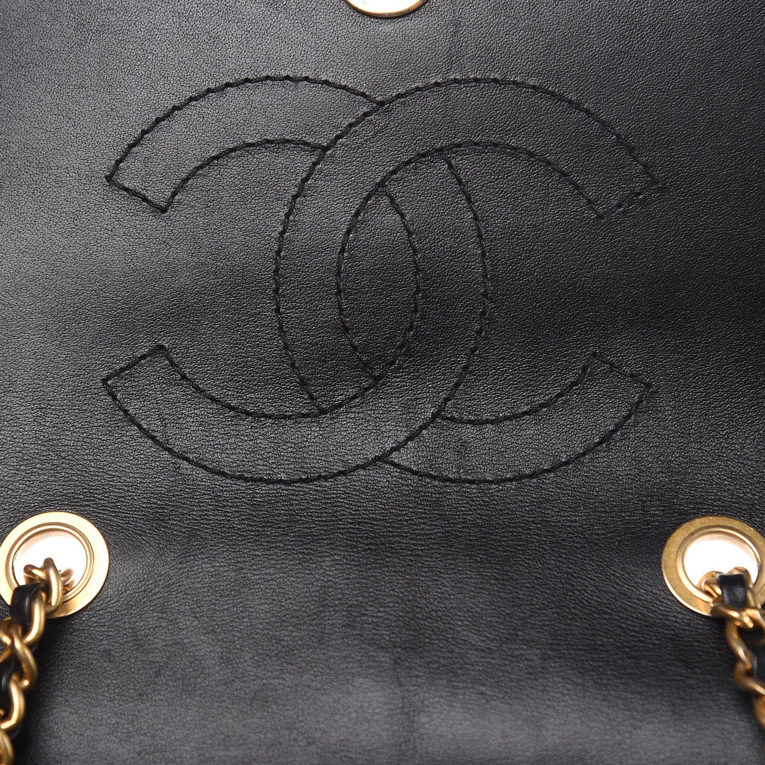 Chanel Caviar Quilted Small CC Filigree Flap Black 13 of 15