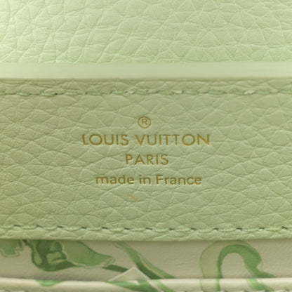 Louis Vuitton Taurillon Karung Mini Capucines Vert D'eau Green 6 of 10