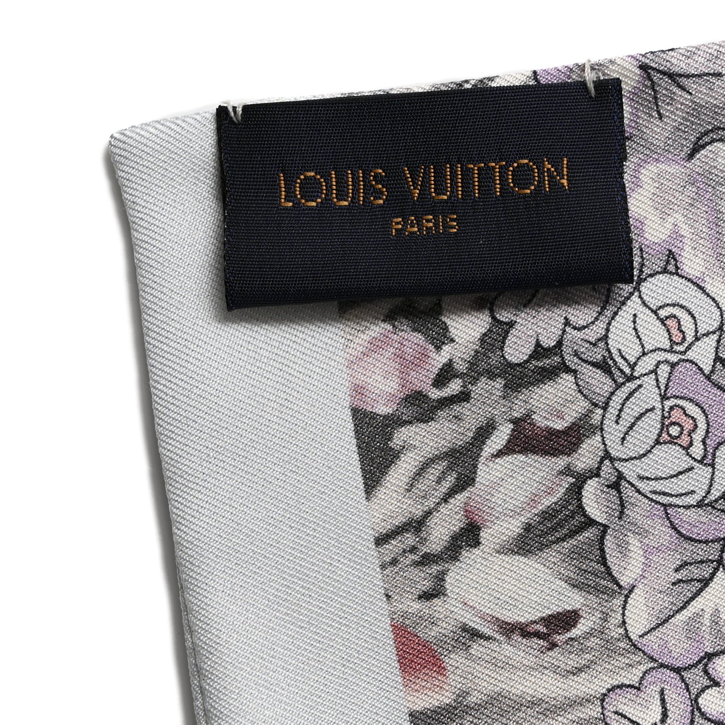 Silk Louis In The Garden Bandeau White