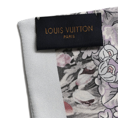 Louis Vuitton Silk Louis In The Garden Bandeau White 3 of 5
