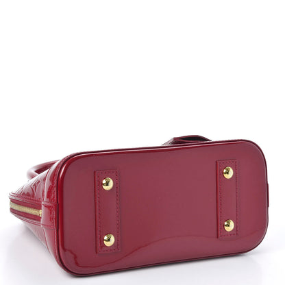 Louis Vuitton Vernis Alma BB Pomme D'Amour 3 of 10