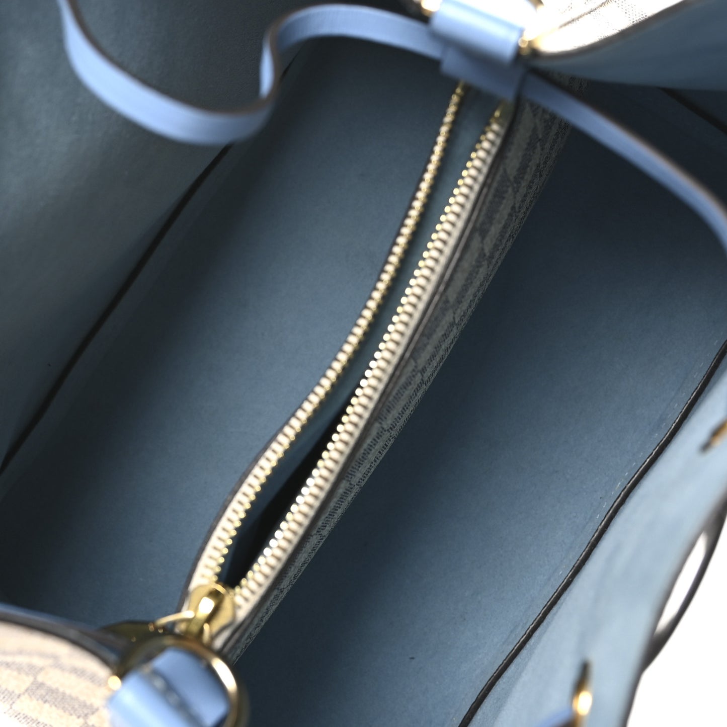 Damier Azur Neonoe MM Bleuet