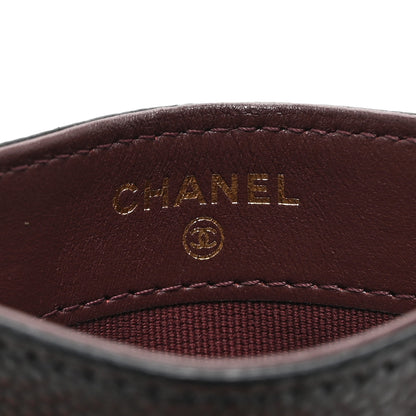 Chanel Caviar Quilted Card Holder Black 6 of 8