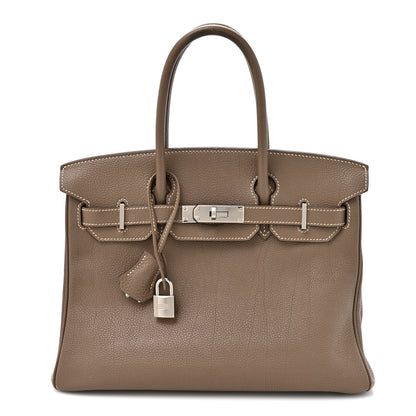 Hermes Togo Birkin 30 Etoupe 1 of 14