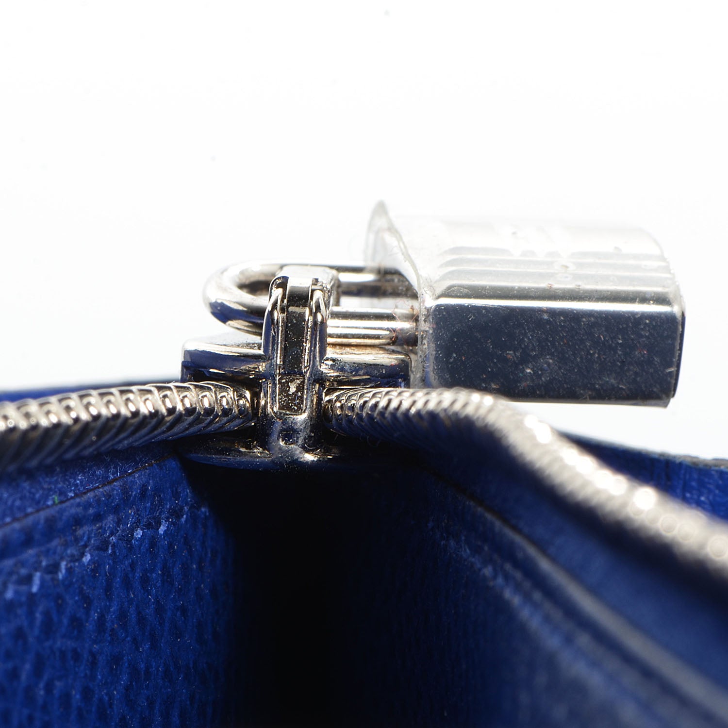 Hermes Epsom Kelly Longue Wallet Bleu Electrique 5 of 15