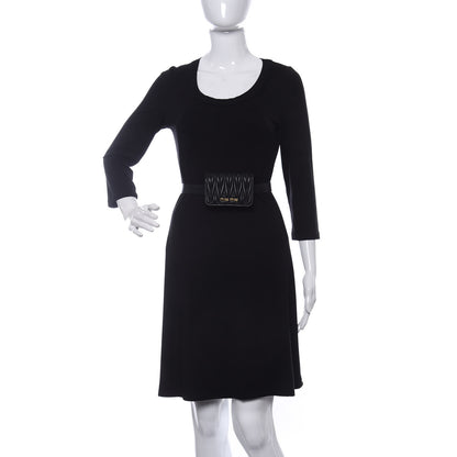 Miu Miu Nappa Matelasse Mini Belt Bag Black 2 of 9