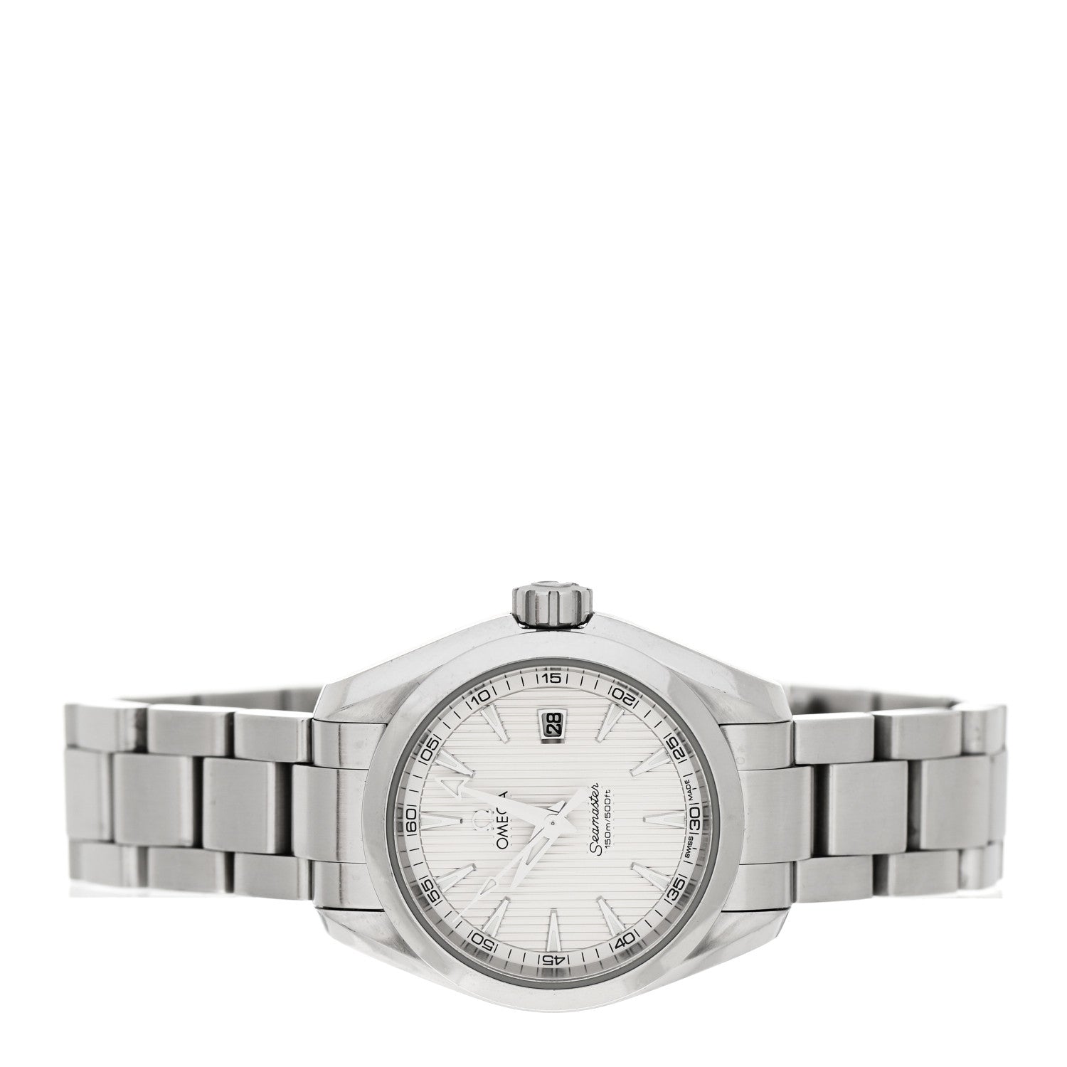 Omega Stainless Steel 30mm Seamaster Aqua Terra Quartz Watch Silver 231.10.30.60.02.001 2 of 4