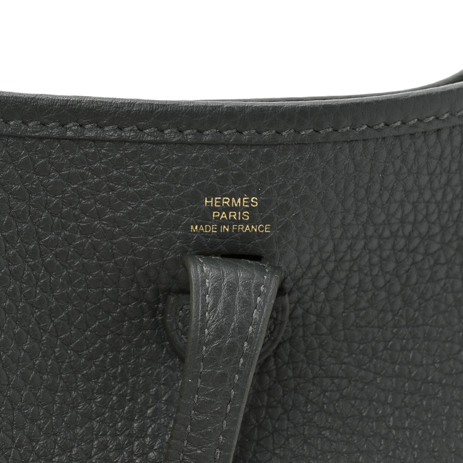Hermes Taurillon Clemence Evelyne TPM Vert Mangrove 6 of 11