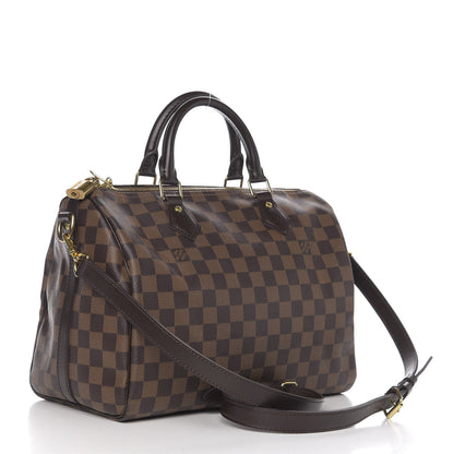 Louis Vuitton Damier Ebene Speedy Bandouliere 30 2 of 10
