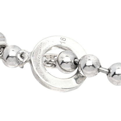 Gucci Sterling Silver Boule Five Charm Bracelet 4 of 4