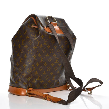 Louis Vuitton Monogram Montsouris GM Backpack 3 of 9