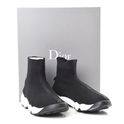 Christian Dior Technical Canvas Fusion High Top Sneakers 36.5 Black 10 of 10