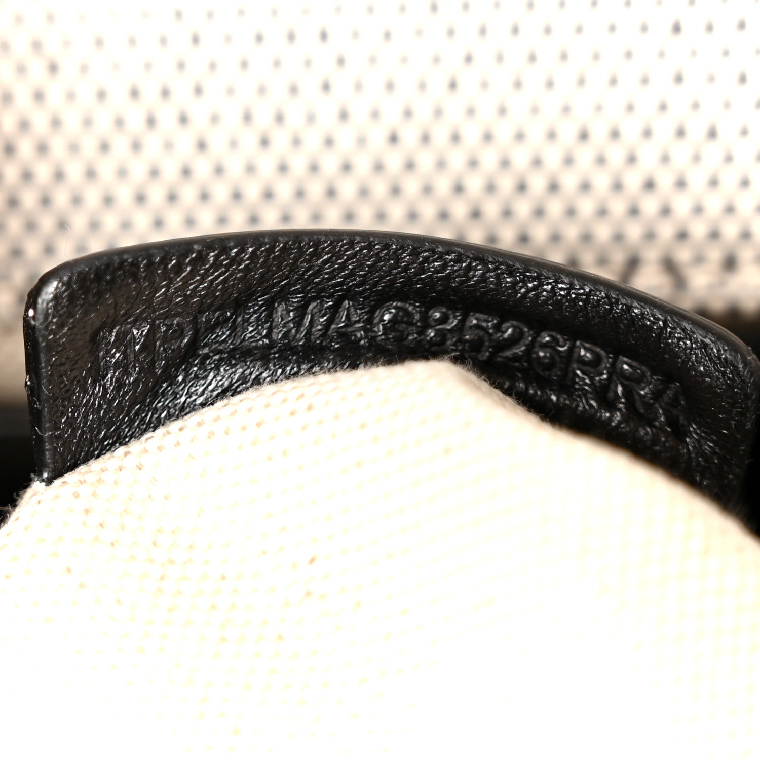 Burberry Lambskin Needle Punch Quilted Check Small Lola Bag White Black 7 of 10