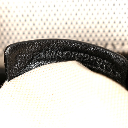 Burberry Lambskin Needle Punch Quilted Check Small Lola Bag White Black 7 of 10