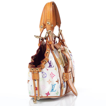 Louis Vuitton Monogram Multicolor Theda GM White 3 of 9