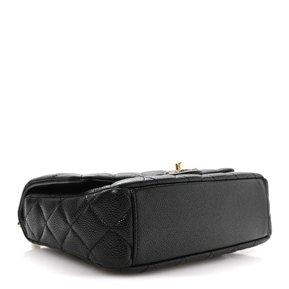 Chanel Grained Lambskin Quilted Small Flap Black 3 of 10