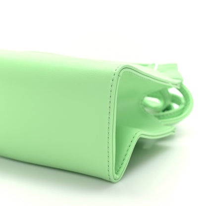 Telfar Vegan Leather Small Shopping Bag Double Mint 8 of 8