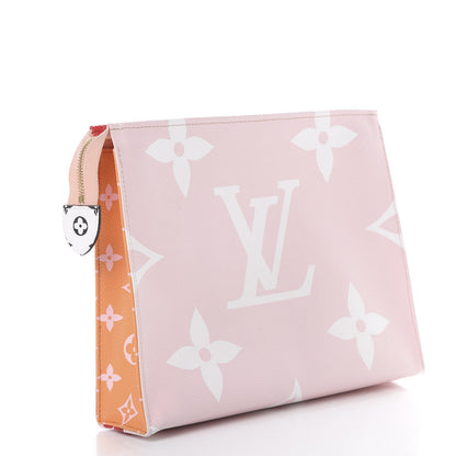 Louis Vuitton Monogram Giant Toiletry Pouch 26 Rouge 2 of 8
