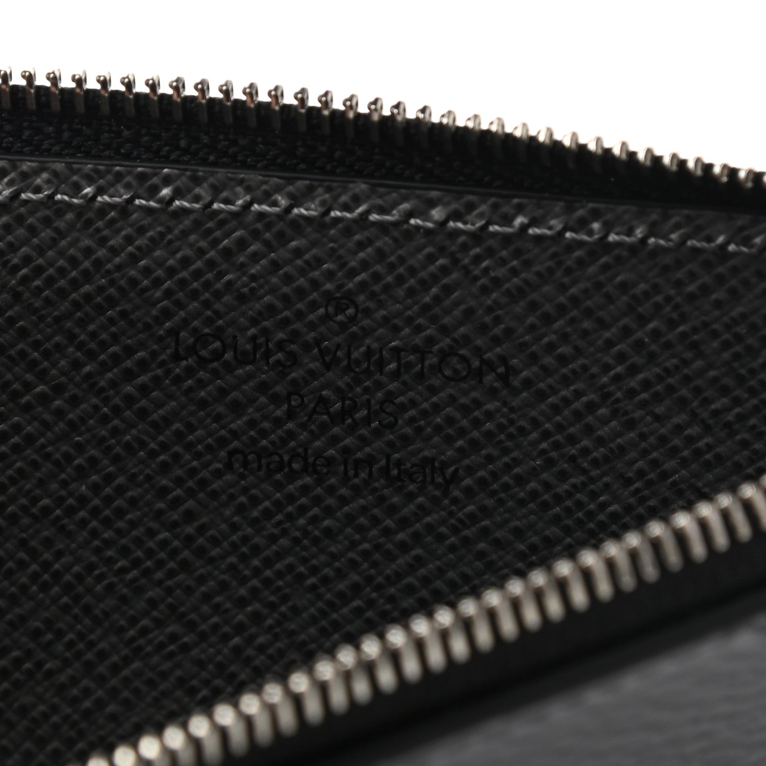 Louis Vuitton Taigarama Coin Card Holder Gunmetal 6 of 6