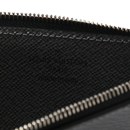 Louis Vuitton Taigarama Coin Card Holder Gunmetal 6 of 6