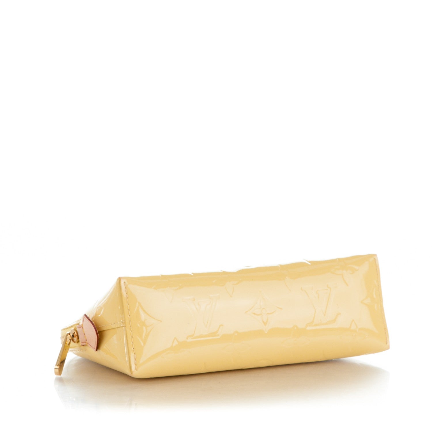Louis Vuitton Vernis Cosmetic Pouch Citrine 4 of 7