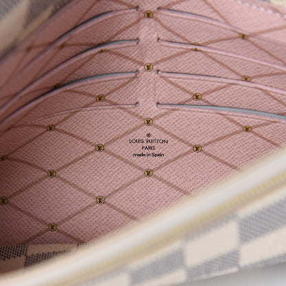Louis Vuitton Damier Azur Summer Trunks Pochette Weekend 9 of 12