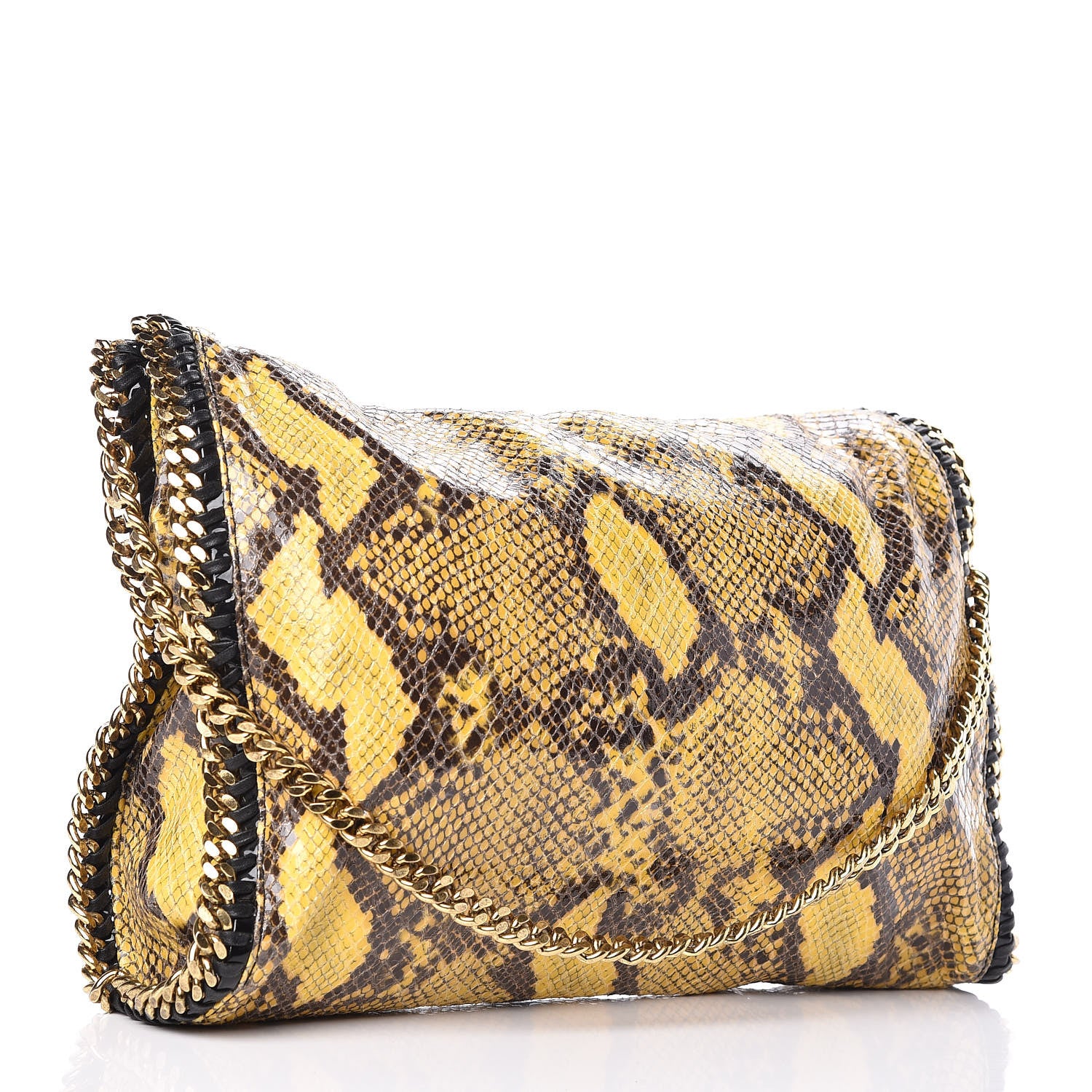 Stella McCartney Eco Python Falabella Fold Over Tote 3 of 9