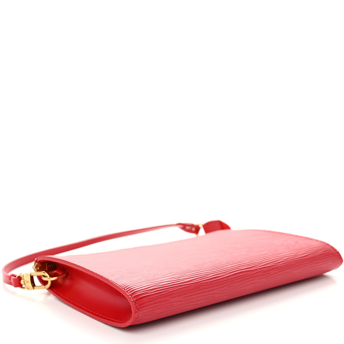 Epi Pochette Accessories 21 Castillan Red