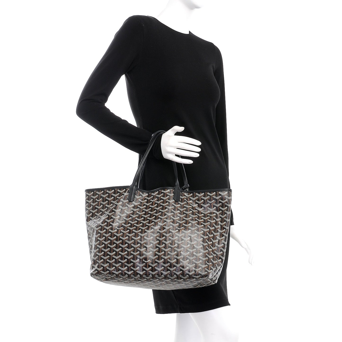 Goyardine Saint Louis PM Black