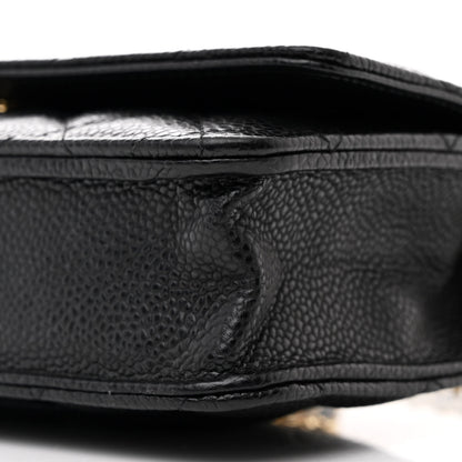 Chanel Caviar Quilted Wallet on Chain WOC Black 11 of 11