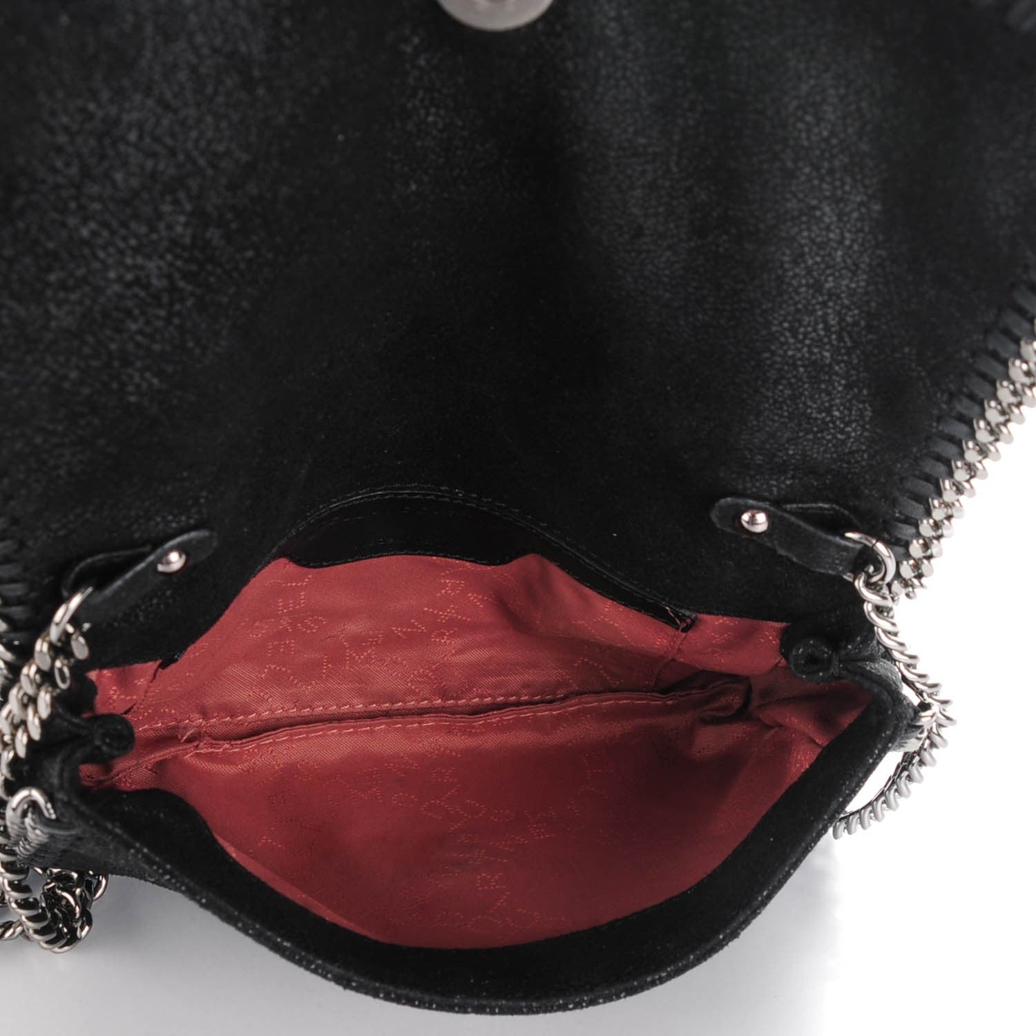 Stella McCartney Shaggy Deer Falabella Crossbody Bag Black 5 of 8