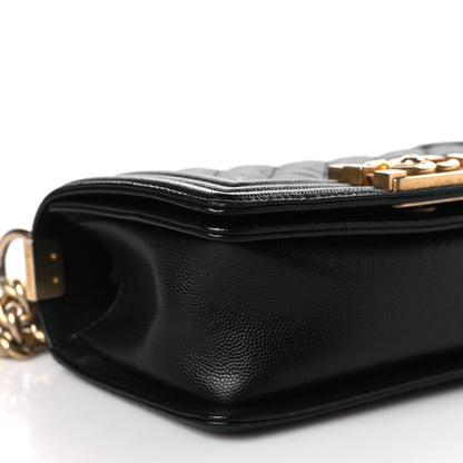 Chanel Caviar Quilted Small Boy Flap Black 8 of 9