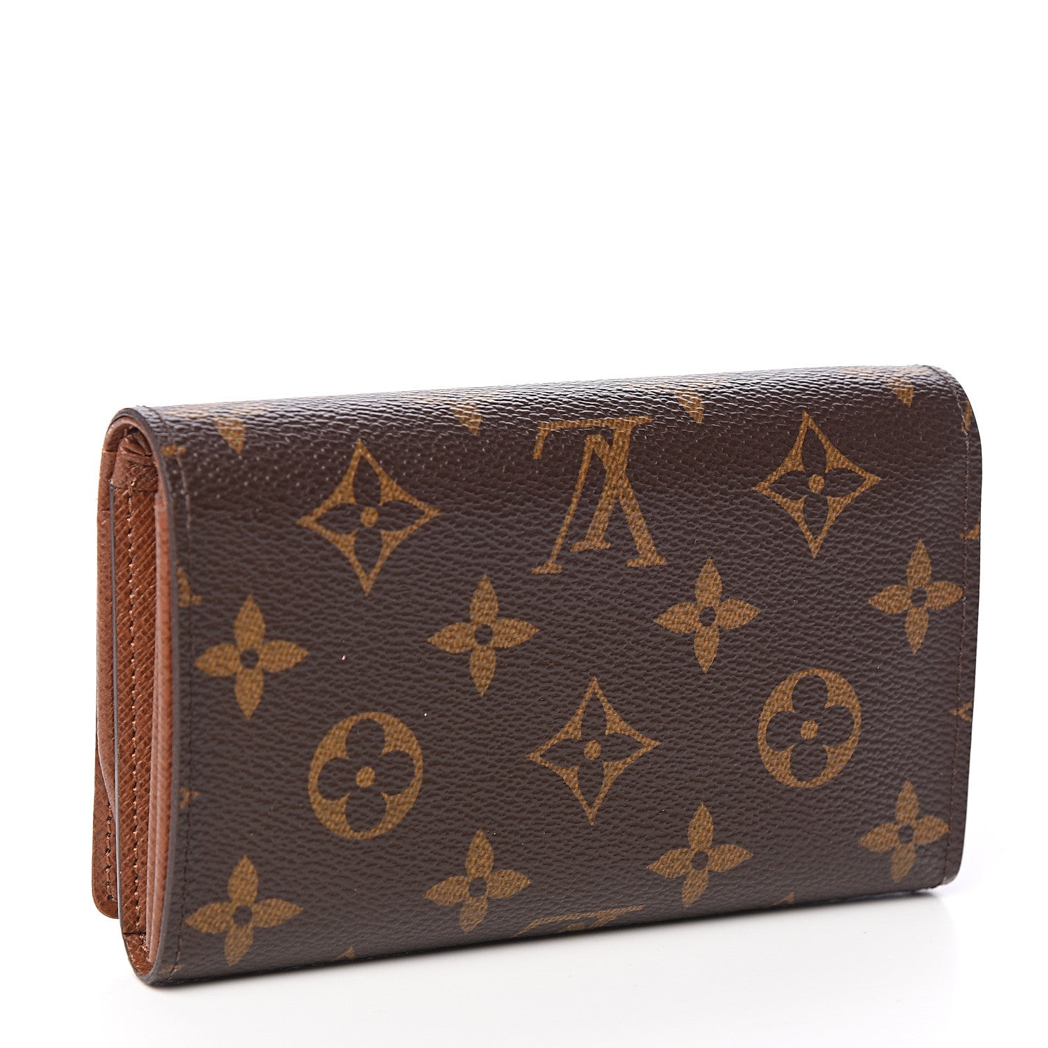 Louis Vuitton Monogram Porte Monnaie Billets Tresor Wallet 2 of 7