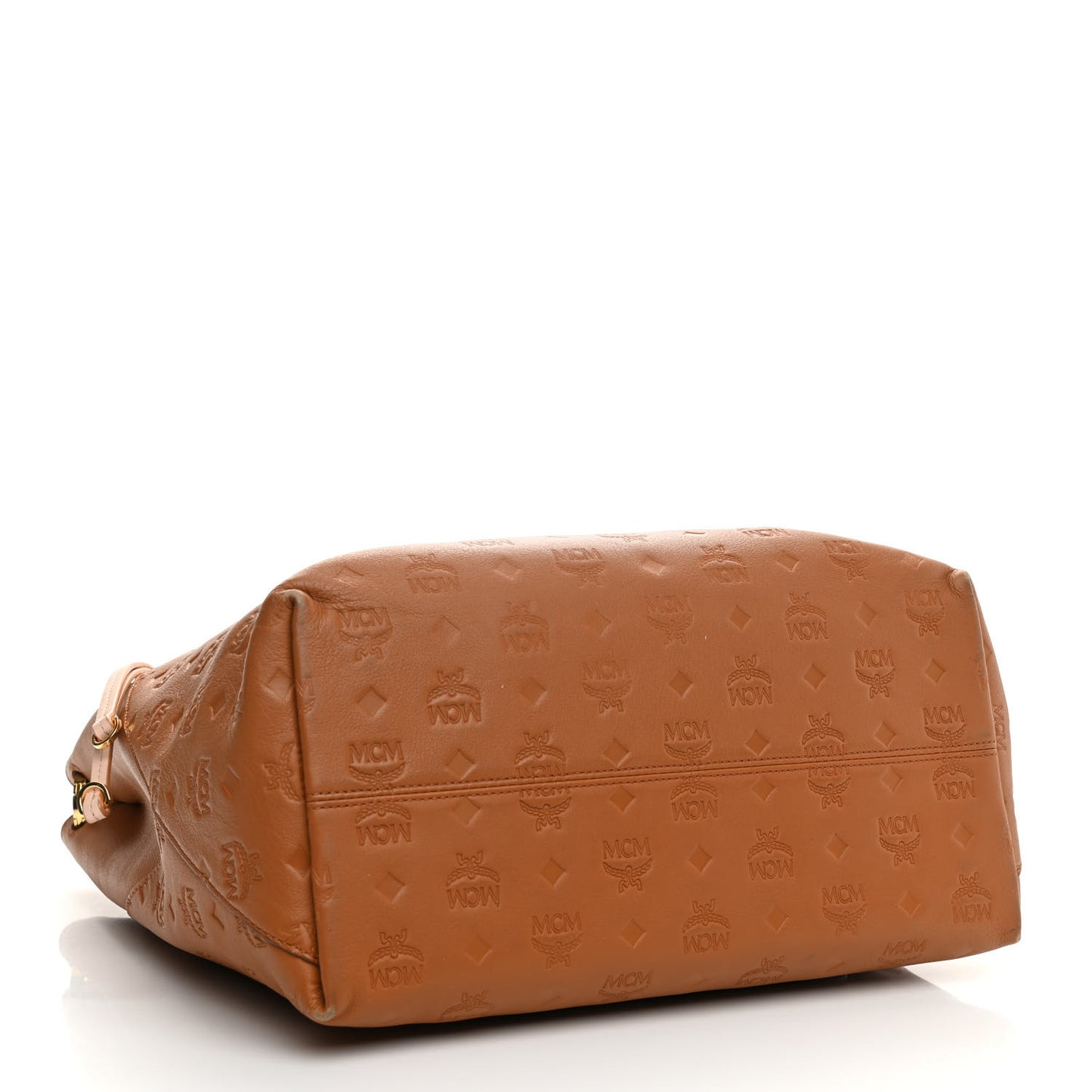 Calfskin Ottomar Monogram Large Klara Hobo Cognac