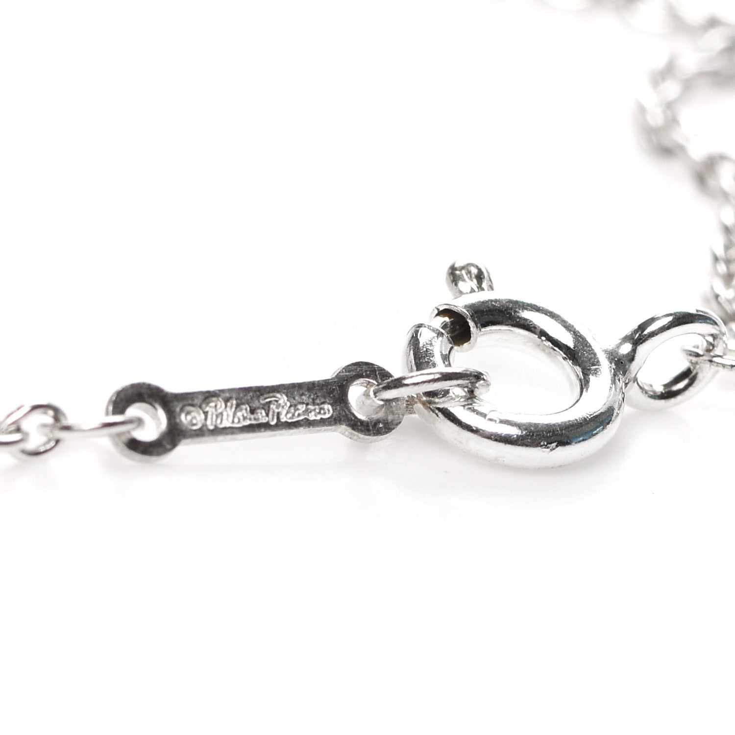 Tiffany Sterling Silver Graffiti Peace Bracelet 4 of 6