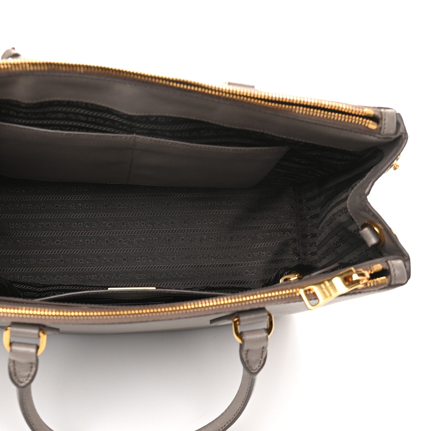 Prada Saffiano Medium Galleria Double Zip Tote Argilla 4 of 9