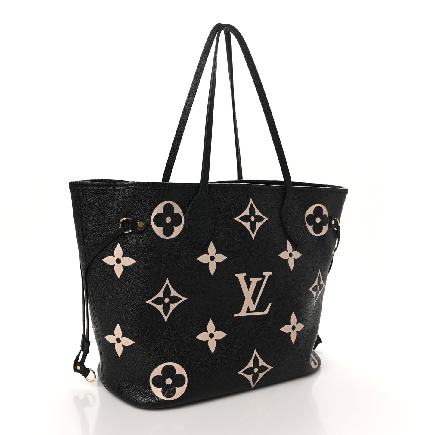 Empreinte Monogram Giant Neverfull MM Black Beige