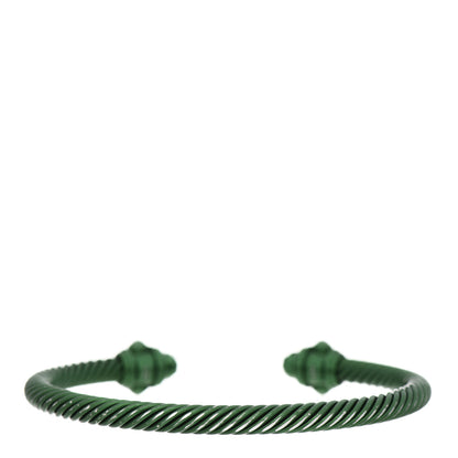 David Yurman Aluminum 5mm Renaissance Bracelet Green 2 of 8