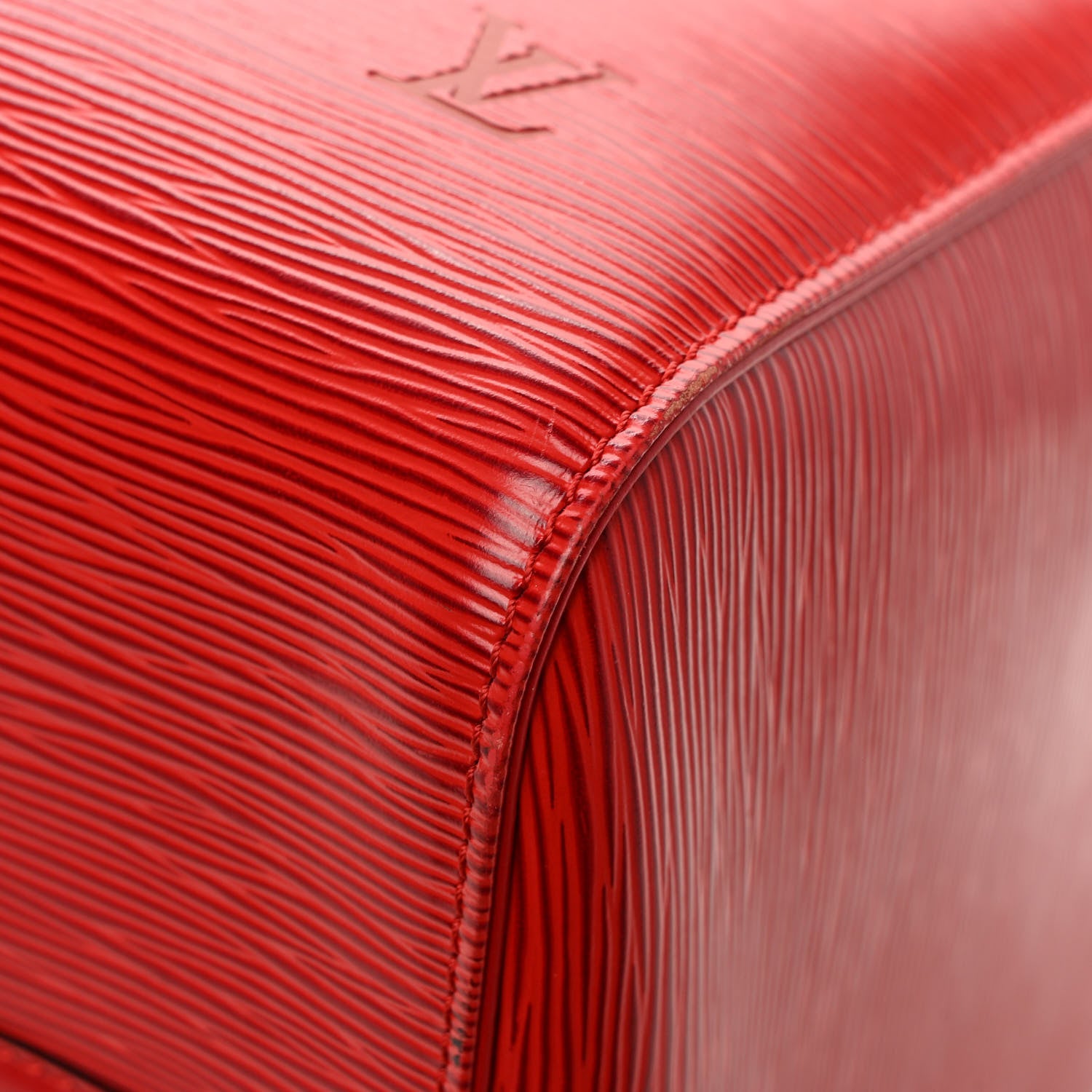 Louis Vuitton Epi Keepall 45 Castillan Red 10 of 11