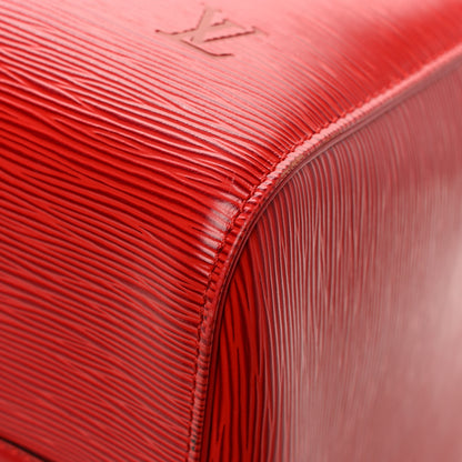 Louis Vuitton Epi Keepall 45 Castillan Red 10 of 11