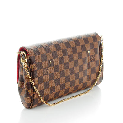 Louis Vuitton Damier Ebene Favorite MM 3 of 8
