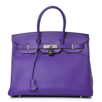 Hermes Epsom Birkin 35 Crocus 1 of 7