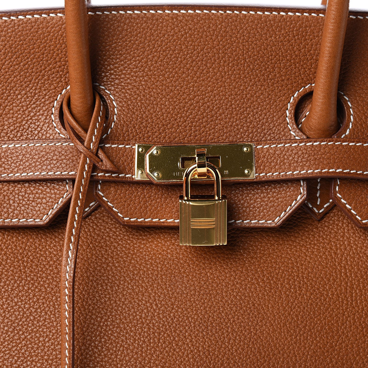 Hermes Natural Barenia Faubourg Birkin 35 Fauve 31 of 32