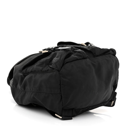 Prada Nylon Vela Medium Backpack Black 4 of 12
