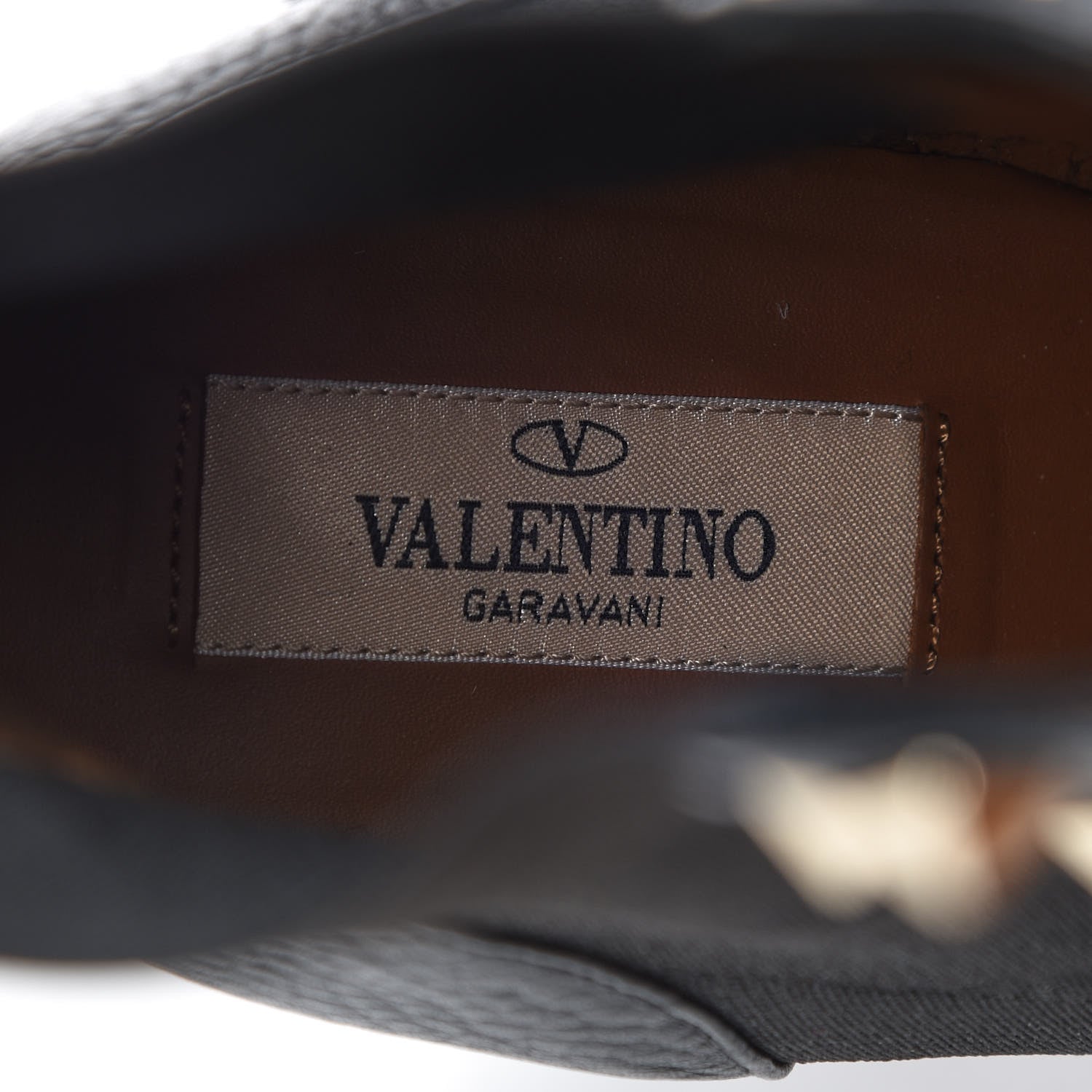 Valentino Garavani Grained Calfskin Rockstud Chelsea 80mm Ankle Boots 41 Black 5 of 7