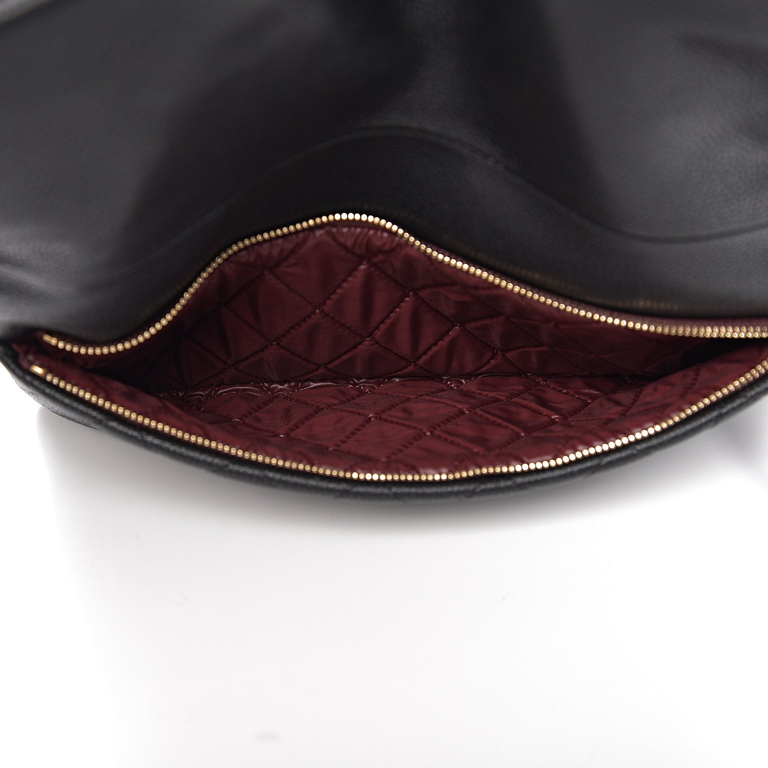 Chanel Caviar Quilted CC Beauty Clutch Black 5 of 8